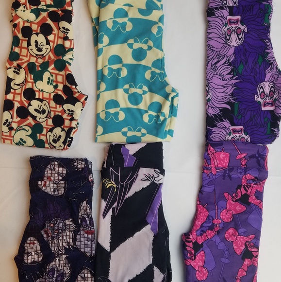 NWT LuLaRoe (OS/TC/Kids) Mystery Disney Leggings - Picture 3 of 3